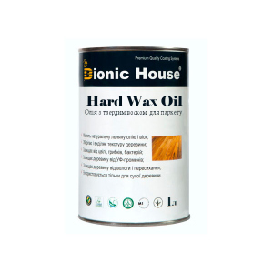 купити Олія для підлоги з твердим воском HardWax Oil 1л Безбарвний