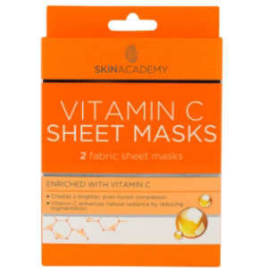 Маска тканевая для лица Skin Academy Vitamin C 0.45 г х 2 шт (5031413989908) лучшая модель в Житомире