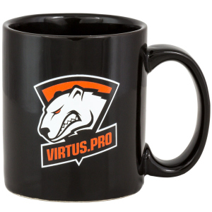 Чашка VIRTUS.PRO 2017 чорна 300 мл (FVPFANMUG17BK0000) надійний