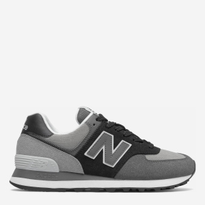 Кроссовки New Balance 574 ST WL574WU2 41.5 (10) 27 см Серые с черным (195481032432) ТОП в Житомире