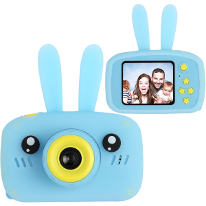 Цифровий дитячий фотоапарат XoKo KVR-010 Rabbit Блакитний (KVR-010-BL) (9869201149878)