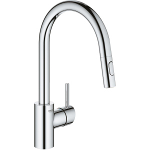 Змішувач кухонний з висувним виливом GROHE Concetto 31483002 ТОП в Житомирі