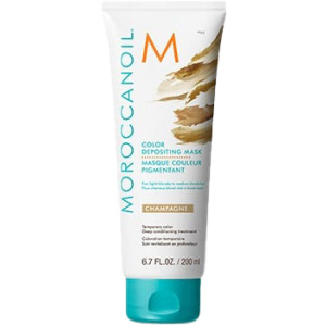 Маска з ефектом кольору MoroccanOil Color Depositing Mask колір Champagne 200 мл (7290113140592) краща модель в Житомирі