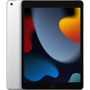 Планшет Apple iPad 10.2 2021 Wi-Fi + Cellular 64GB Silver (MK493RK/A) краща модель в Житомирі