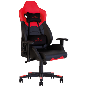 Ігрове крісло Новий Стиль HEXTER MX R1D TILT PL70 ECO/01 BLACK/RED FR ТОП в Житомирі