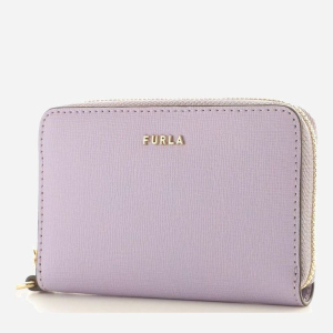 Шкіряний гаманець Furla Babylon S Zip Around Cc PDJ5UNO-B300000716S Світло-фіолетовий (8050560998913)