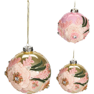 Набір ялинкових куль Christmas Decoration 10 см 6 шт (ACT504710) краща модель в Житомирі