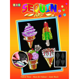 купити Набір для творчості Sequin Art Orange Ice Creams 25х34 см (SA1504)