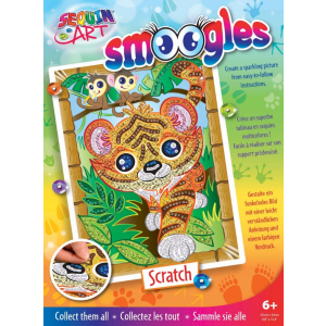 Набор для творчества Sequin Art Smoogles Тигр 25х34 см (SA1815) в Житомире