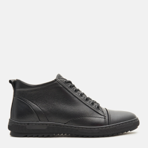 Черевики Prime Shoes 605-1 Black Leather 16-605-30112 41 27 см Чорні (PS_2000000032108) краща модель в Житомирі