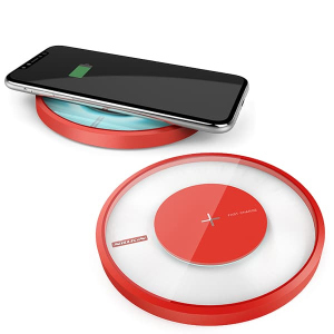 Бездротовий зарядний пристрій Nilkin Wireless Charger Magic Disk 4 — Red(Червоний)