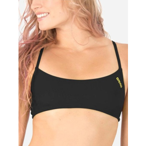 Верхня частина купальника Arena Bandeau Play 001110-503 XL Black-Yellow star (3468336005958) краща модель в Житомирі