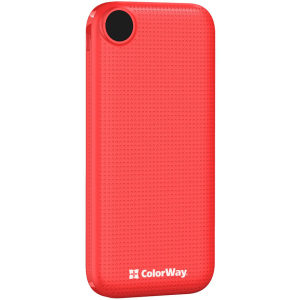 УМБ ColorWay 10000 mAh Slim LCD Red (CW-PB100LPH2RD-D) в Житомире