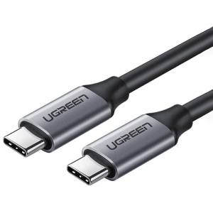 Кабель Ugreen US161 Type-C-Type-C 60W 3A Gen1 5Gbps Cable 1.5 м Gray (UGR-50751)