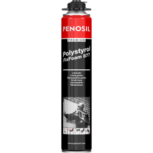 Пистолетная монтажная клей-пена Penosil Premium Polystyrol FixFoam 877 750 мл (A3781) в Житомире