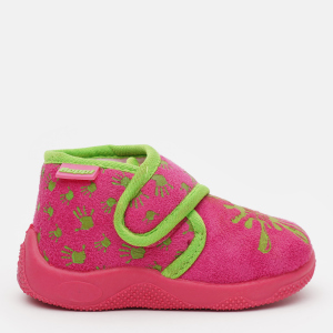 Тапочки текстильные детские Beppi Pantufa Infantil 2136241Fus 24 Fuchsia (1000002121184) лучшая модель в Житомире