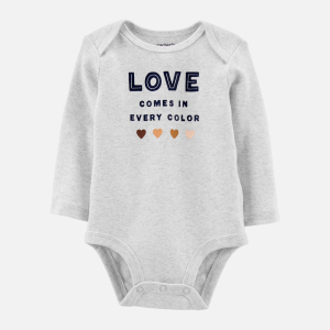 Боди Carters 1M103410 86 см 020 GY Gray (194135453722) лучшая модель в Житомире