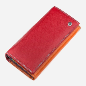 Кошелек ST Leather Accessories 18386 Красный рейтинг