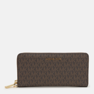 Жіночий гаманець Michael Kors Jet Set 34F1GJ6E7B-200 Brown (0194900746837)