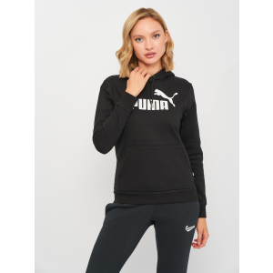 Худі Puma ESS Logo Hoodie 58678801 L Puma Black (4063697206205) в Житомирі