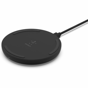 Зарядний пристрій Belkin Pad Wireless Charging Qi, 15W, black надійний