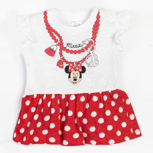 Сукня Disney Minnie Mouse MN15545 68-74 см Біла з червоним (8691109789860) ТОП в Житомирі