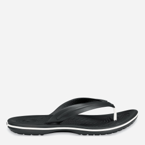 В'єтнамки Crocs Jibbitz Crocband Flip 11033-001-M4/W6 36-37 22.1 см Чорні (883503476585) краща модель в Житомирі