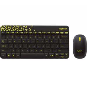 купити Комплект (Клавіатура Миша) Logitech Wireless Combo MK240 Ru Black (920-008213)