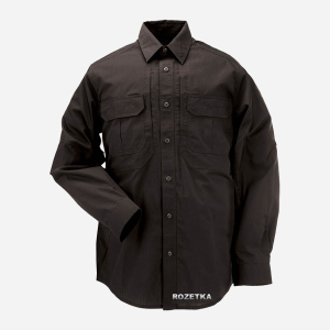 Сорочка тактична 5.11 Tactical Taclite Pro Long Sleeve Shirt 72175 XL Black (2000000111841) надійний