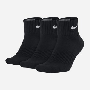 Шкарпетки Nike Perf Cush Qt 3Pr SX4703-001 S (34-38) 3 пари Чорні (884726565032) краща модель в Житомирі