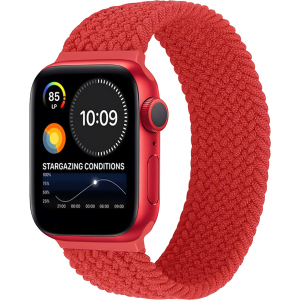 хороша модель Ремінець Promate Fusion-40L для Apple Watch 38-40 мм 1/2/3/4/5/6/7/SE Red (fusion-40l.red)