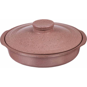 Сковородка с ручками и крышкой GF Champion Stone Granit Series 280 мм (SGS00006) в Житомире