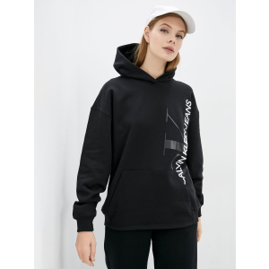 Худи Calvin Klein Jeans Vertical Monogram Hoodie J20J216929-BEH L Pvh Black (8719854846277) ТОП в Житомире