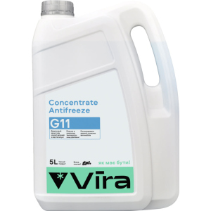 Жидкость охлаждающая Vira Concentrate Antifreeze G11 синяя 5 л (VI3003)