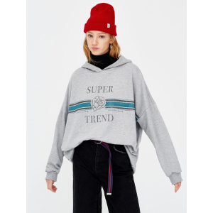 Худи Pull & Bear XAZ176391DIPC M Серое (DD8000003697339) в Житомире