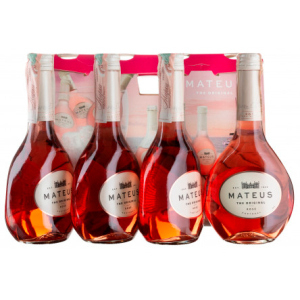 Вино Mateus Rose Multi-Pack рожеве напівсухе 0.25 л 4 шт 11% (5601012011425) краща модель в Житомирі