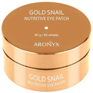 Гидрогелевые патчи для глаз Medi Flower Aronyx Gold Snail Nutritive Eye Patch с муцином улитки и золотом 60 шт (8809460461015) в Житомире