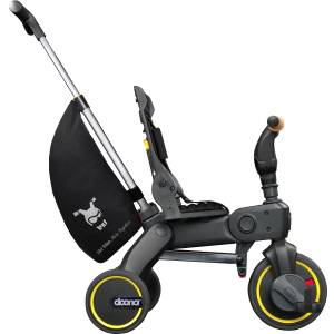 Складаний триколісний велосипед Doona Liki Trike S5 Nitro Black (SP550-99-033-015) в Житомирі