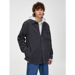 Куртка-рубашка Pull & Bear 9474/510/809 XL Графит (09474510809056) в Житомире