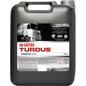 Моторное масло Lotos Turdus Powertec 3000 CI-4 10W-40 17 кг (WF-P703L40-000) лучшая модель в Житомире