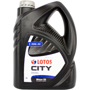 Моторное масло Lotos City Diesel CC 20W-50 5 л (WF-K502780-0NA) в Житомире