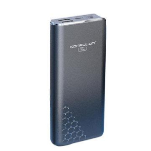 Зовнішній акумулятор (Power Bank) Konfulon A7 20000 mAh (Чорний) в Житомирі