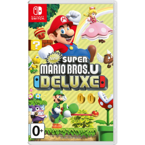 Гра New Super Mario Bros. U Deluxe для Nintendo Switch (Картридж, English version) (45496423810) краща модель в Житомирі