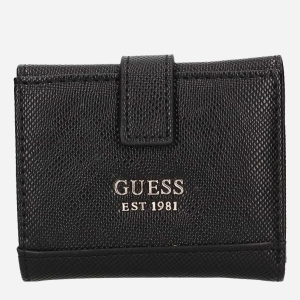 Кошелек женский Guess Cordelia Slg Petite Trifold SWVG8130380-BLA Черный (8000702444301) ТОП в Житомире