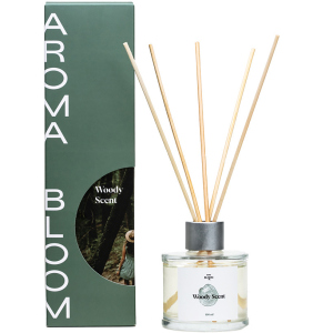 Аромадифузор для дому Aroma Bloom Woody scent Аромат лісу 100 мл (8690954163498) краща модель в Житомирі