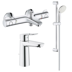 хорошая модель Набор смесителей Grohe Grohtherm 800 + BauLoop 34550TM