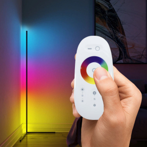 Кутовий світильник з підсвічуванням торшер Lesko YL6002 RGB+Пульт дистанційного керування підлоговий (F_7967-29272) ТОП в Житомирі