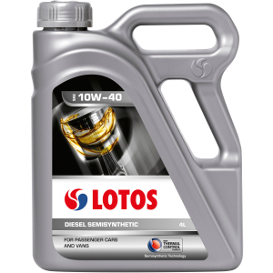 Масло моторное Lotos Oil Semisyntetic Diesel CF 10W-40 4 л (WF-K400N40-0H0) в Житомире