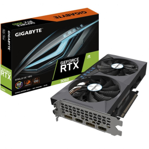 Видеокарта Gigabyte GeForce RTX 3060 EAGLE OC 12GB GDDR6 (GVN3060EAGLEOC12GD) в Житомире