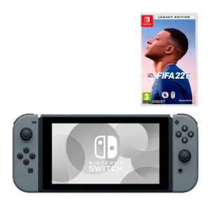 Набір Консоль Nintendo Switch HAC-001(-01) Grey 32GB Новий + Гра FIFA 22 Legacy Edition Російська Озвучка Nintendo Switch Новий рейтинг